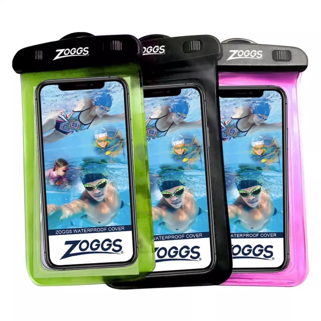 ZOGGS便携游泳可触屏潜水防水袋手机套可水下拍摄专用有吊绳臂套