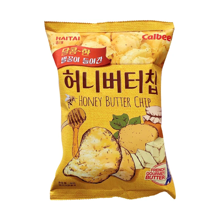calbee/卡乐比蜂蜜黄油薯片蜂蜜黄油味 60g