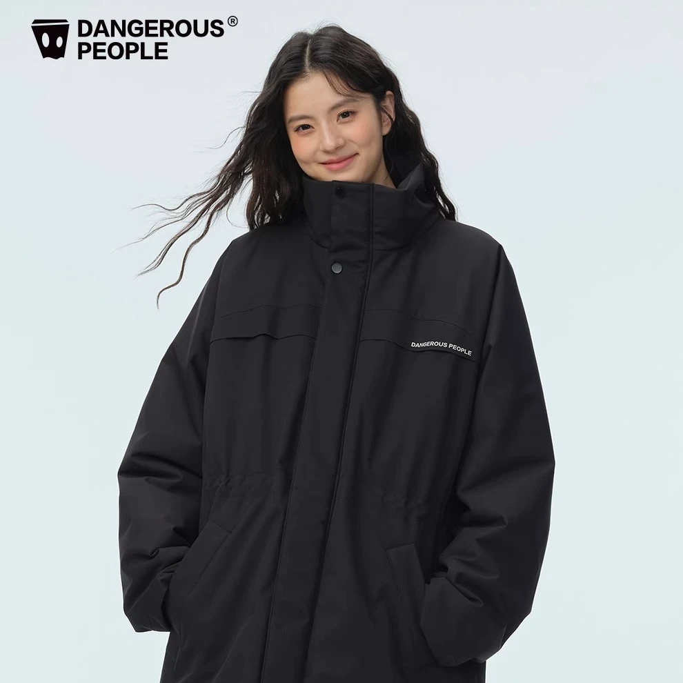 Dangerouspeople薛之谦dsp立领基础纯色棉服冬季保暖时尚百搭外套