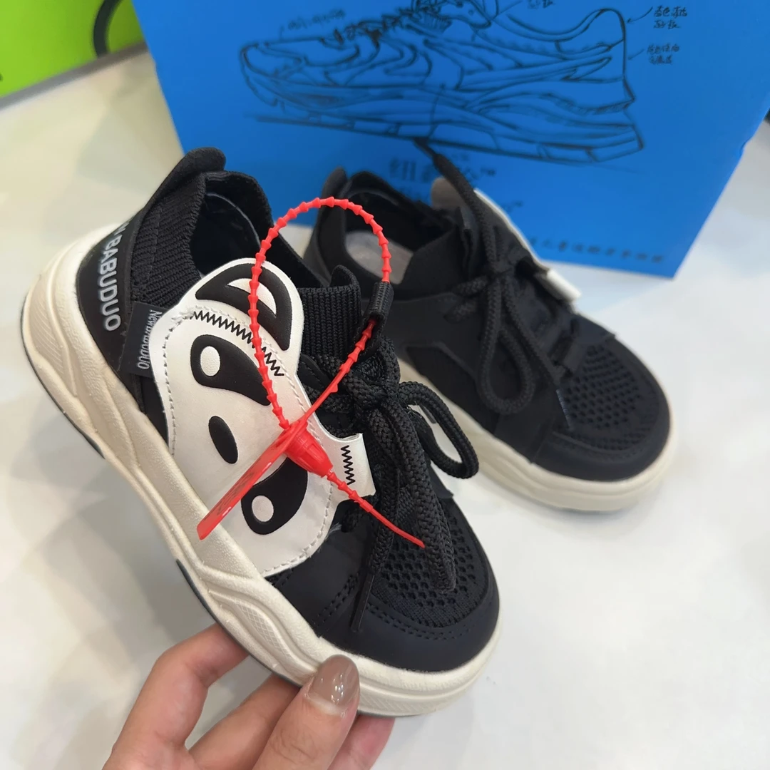 儿童运动鞋飞织透气男童女童板鞋防滑单鞋9205