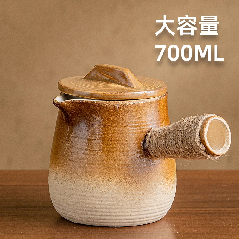 围炉煮茶罐罐茶煮茶器具陶壶煮茶壶煮奶茶罐家用烤茶罐烤火炉器具