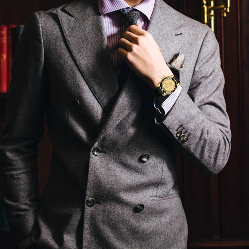 金游艇系列 经典高端男士全自动手表LSK8005-1-B