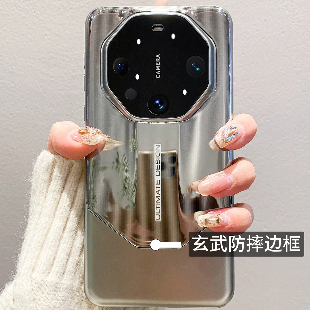 适用华为mate60pro秒变RS保时捷手机壳mt50/40新款全包保护套高级