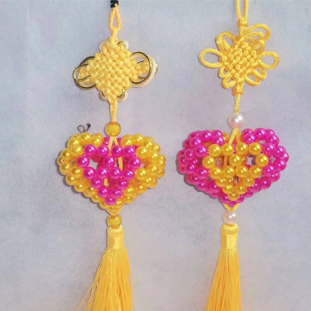 心心相印挂件成品