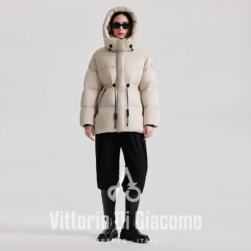 VittorioDiGiacomo/迪伽默2024新款中长款防寒蓄热羽绒服