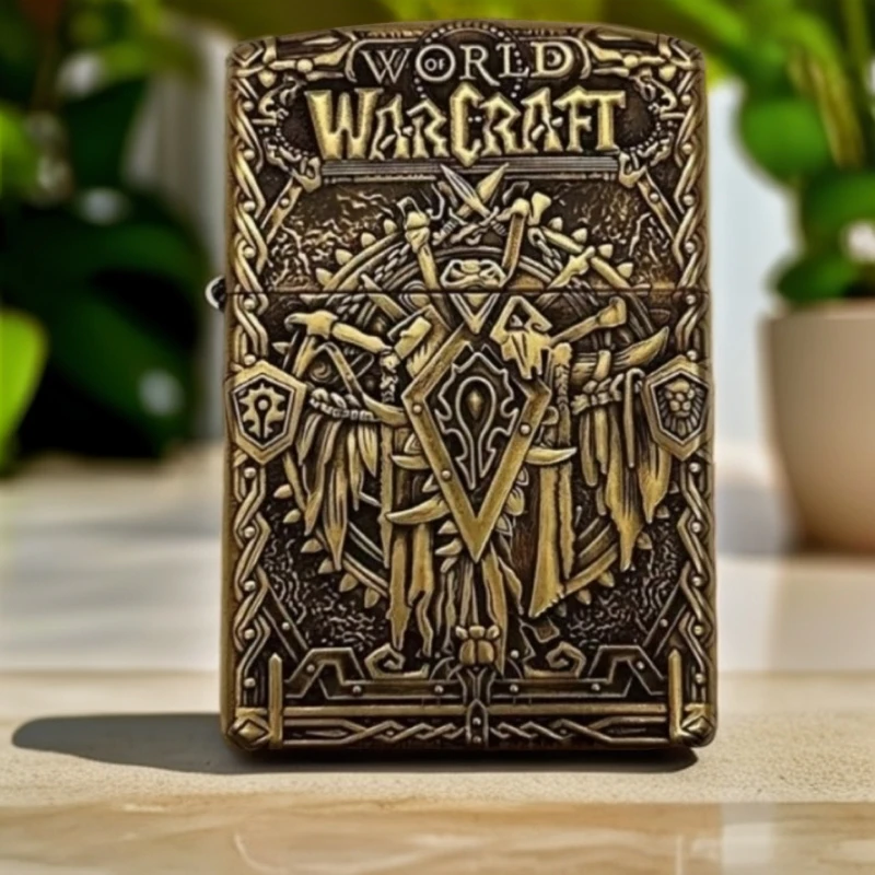 ZORRO/佐罗【魔兽世界】902S纯铜打火机浮雕