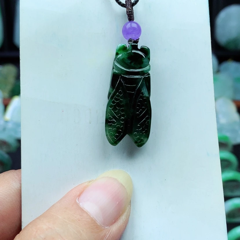 【闪购商品】翡翠挂件未镶嵌）