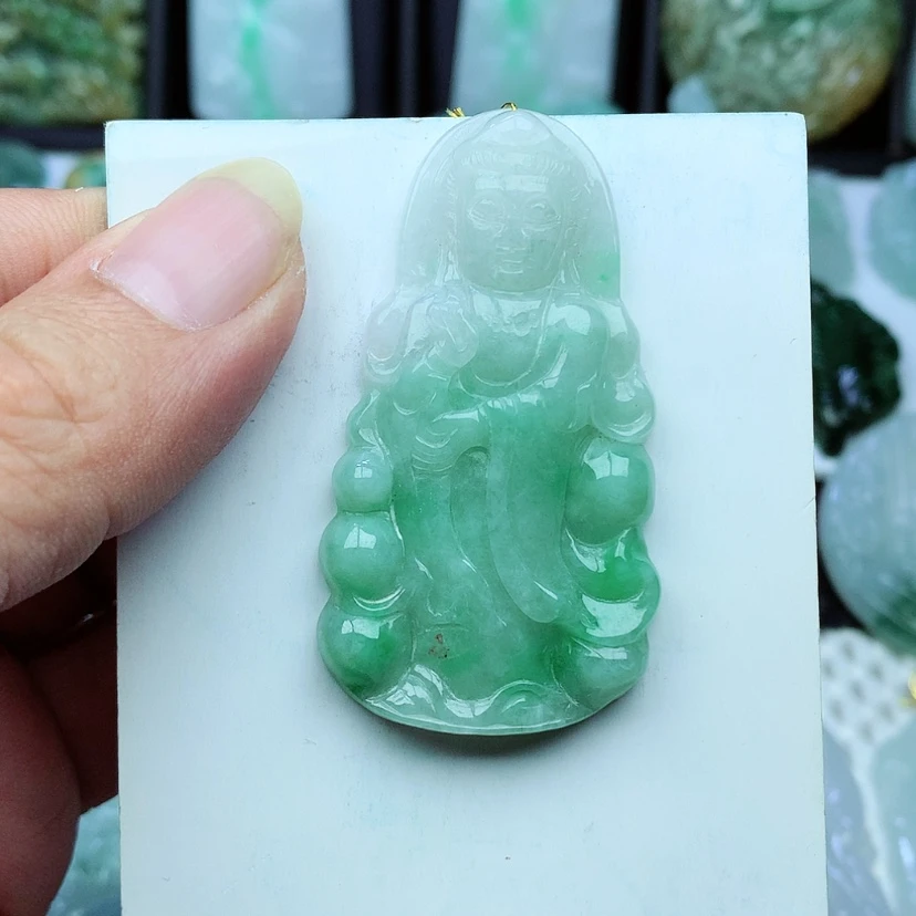 【闪购商品】翡翠挂件未镶嵌）