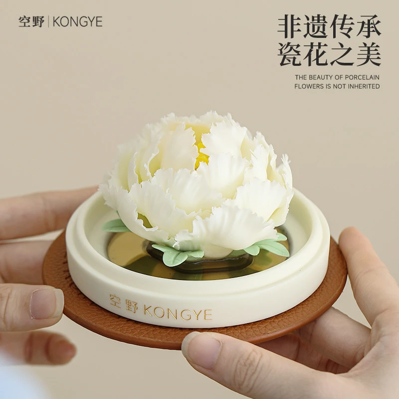 新年礼物非遗瓷花香薰礼盒高级感香氛结婚新婚生日伴手礼女生闺蜜