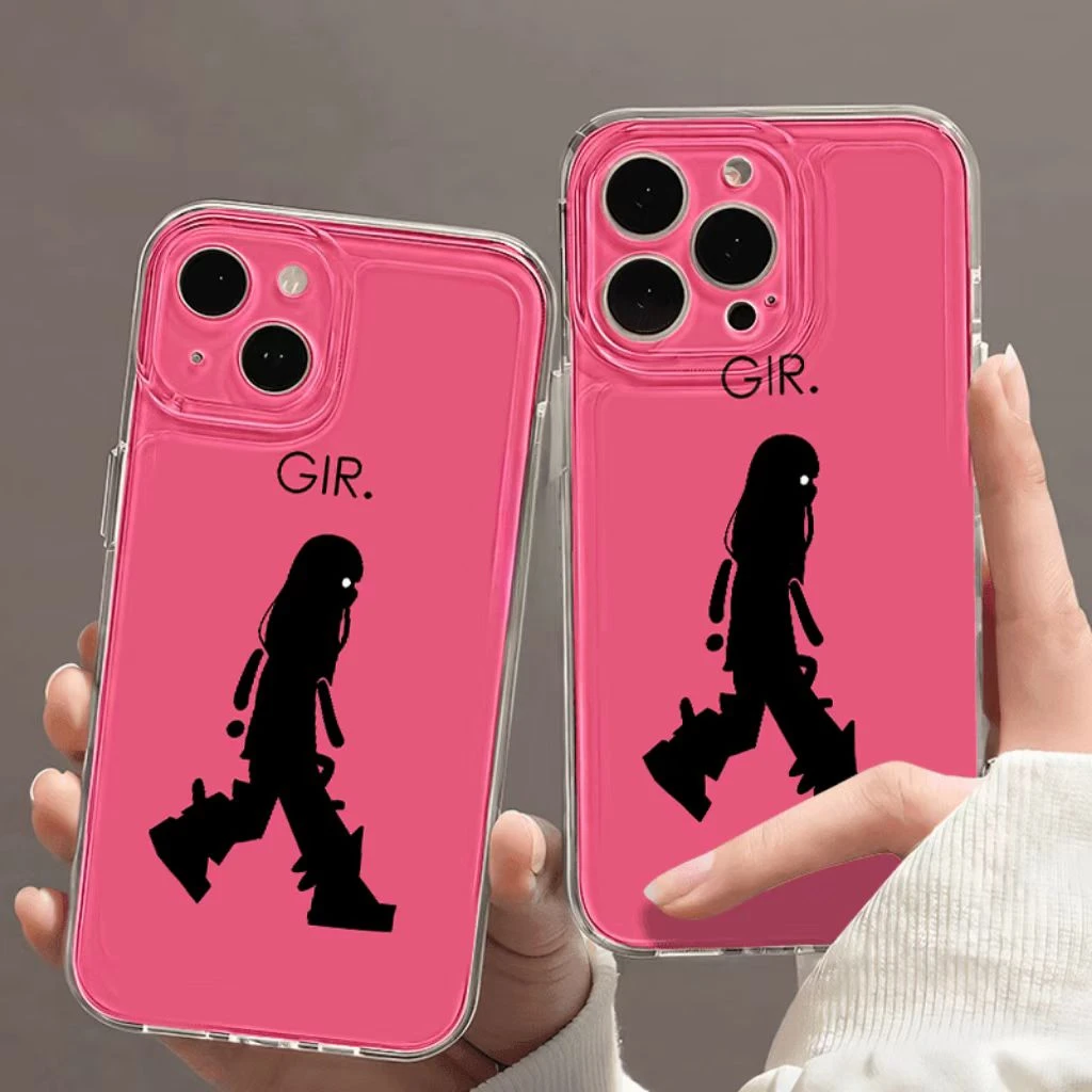 暴走女孩适用苹果15pro/14手机壳11iphone13女12小米vivo华为oppo