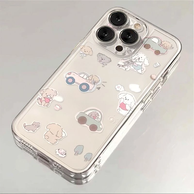 狗狗一天适用苹果15pro/14手机壳11iphone13女12小米vivo华为oppo