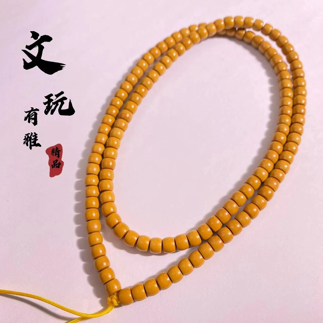 【文玩亦雅】橄榄核-核尖-5.1mm脖挂手串都可戴