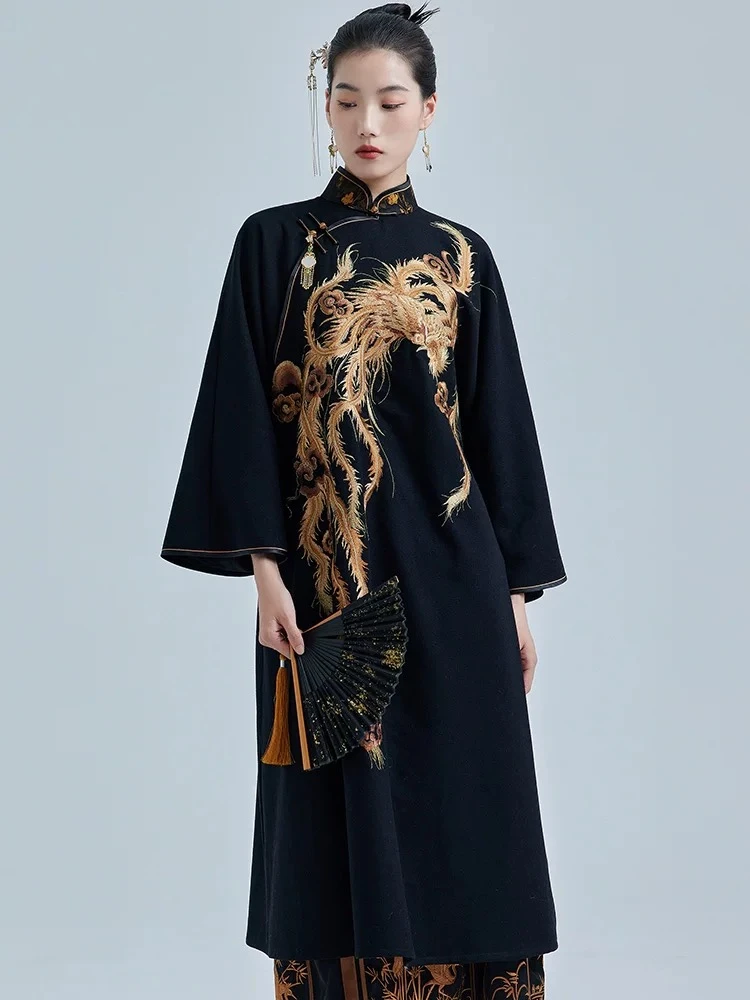 火辣辣新中式重磅轻奢宽松连衣裙吊带裙以直播间编码为准