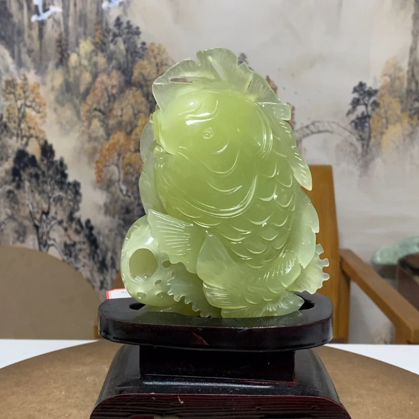 【闪购商品】岫玉摆件未镶嵌三*