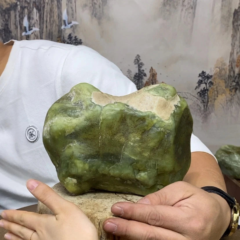 【闪购商品】岫玉原石未镶嵌廖**行