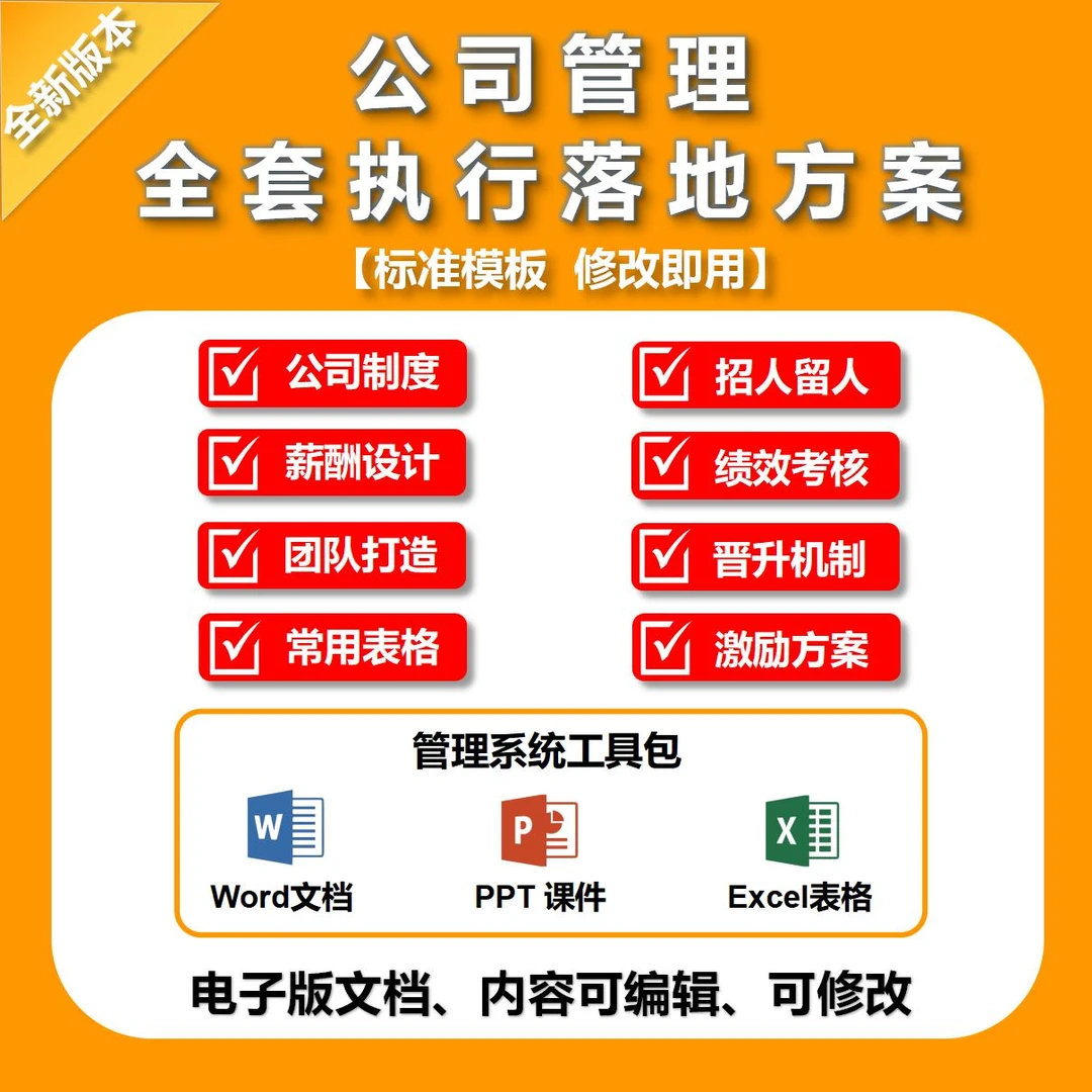 公司管理制度合集关键词