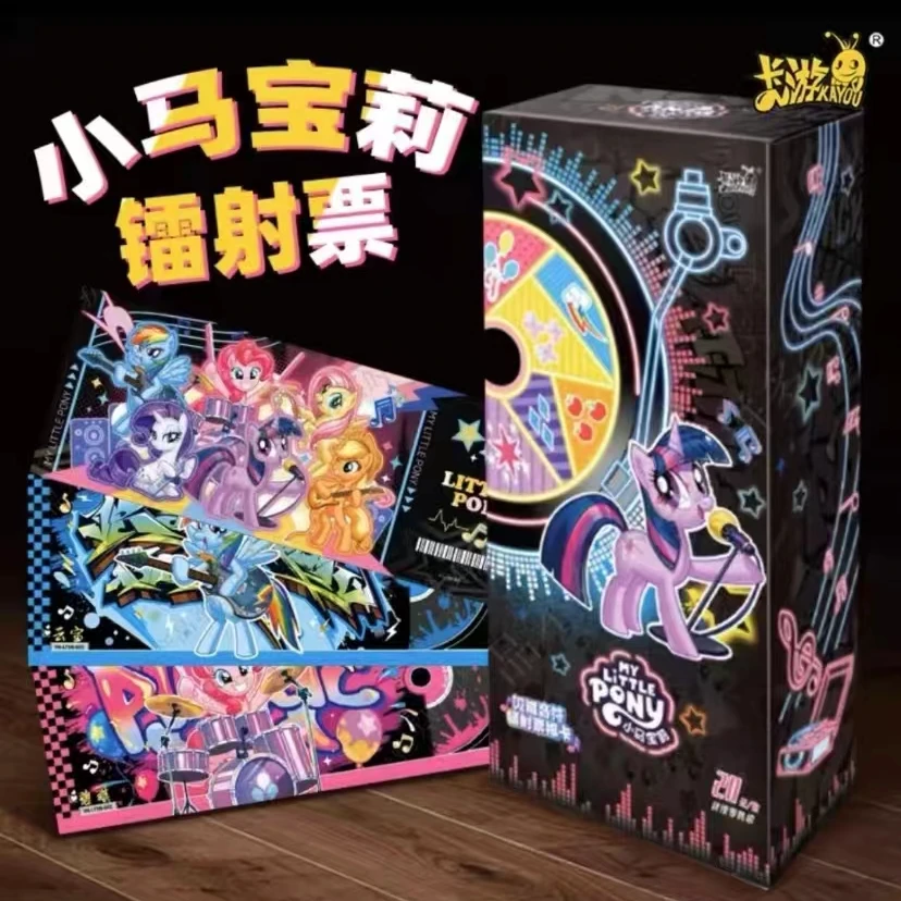 卡游卡游【拆盒】小马宝莉闪耀音符镭射票根SOUL BEAT盲盒产品隐藏