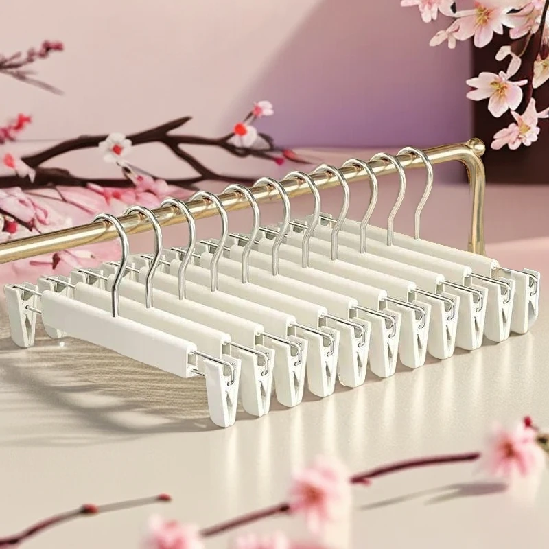 【现货速发】强力防掉无痕裤夹架牛仔裤家用百褶裙JK防炸褶晾晒收纳