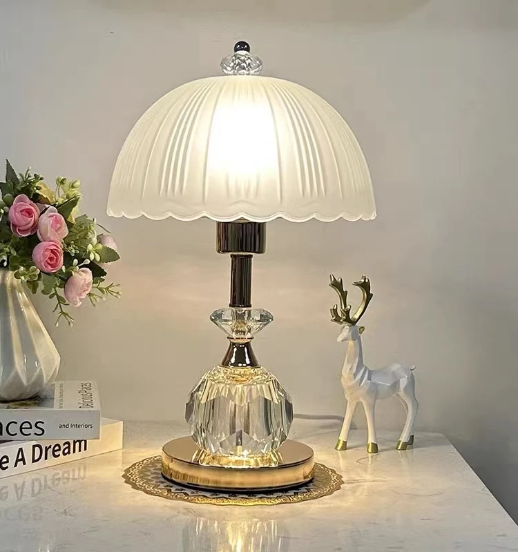 钻石台灯摆件装饰品钻石台灯摆件器皿拉丝手工艺品