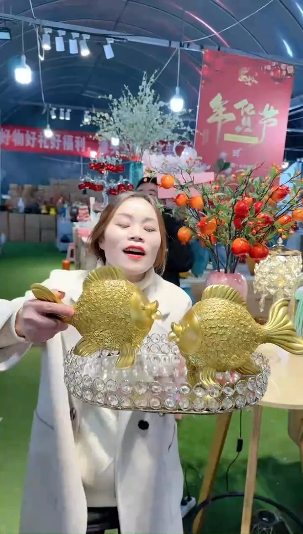 【闪购商品】悠悠-悠S-37一对金鱼大