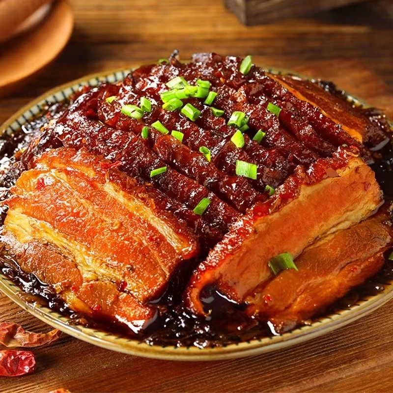 【拍一斤发三斤】虎皮梅菜扣肉500克碗装饭店加热即食速食下酒菜D