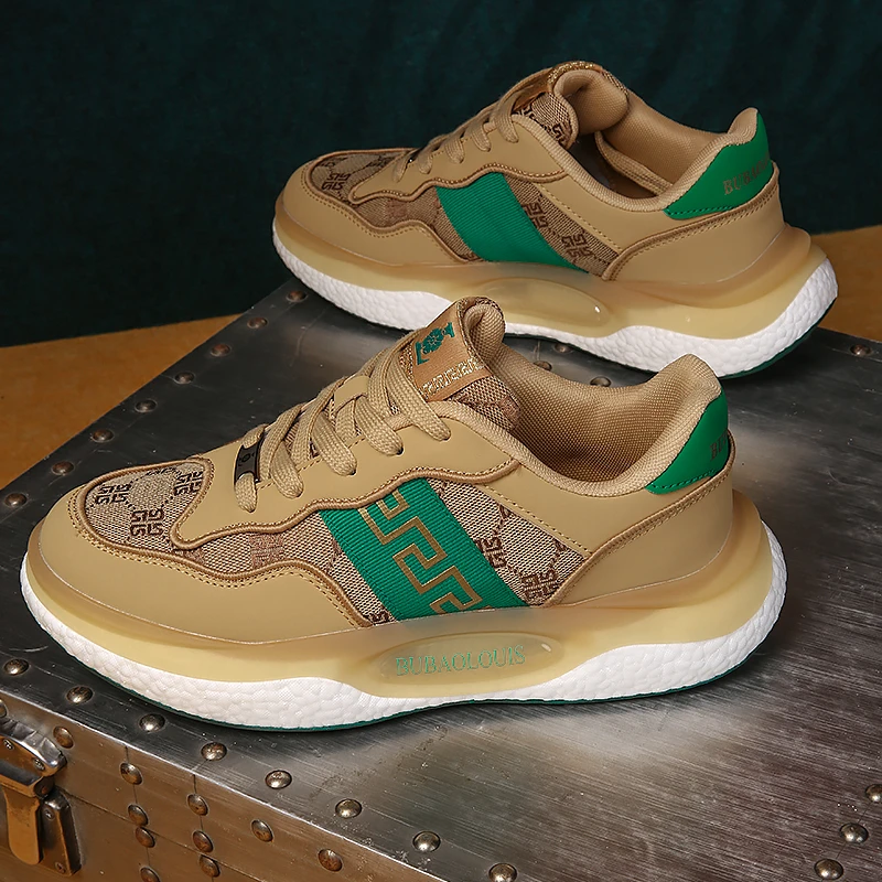 BUBAOLOUIS/路易博宝利男女情侣秋冬厚底鞋子潮鞋男士时尚百搭