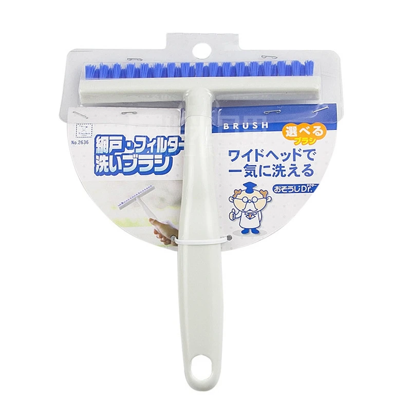 日本擦纱窗刷免拆洗清洁清洗神器家用缝隙刷隐形纱窗除尘窗户刷子