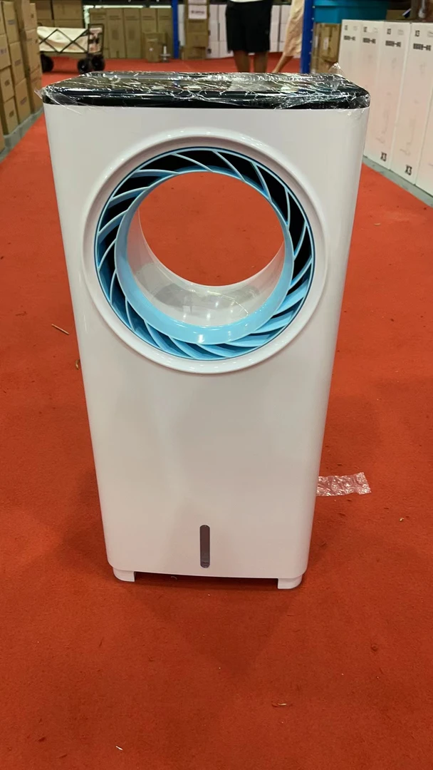 空调扇无叶冷风扇家用宿舍冷气扇移动水冷加湿制冷器