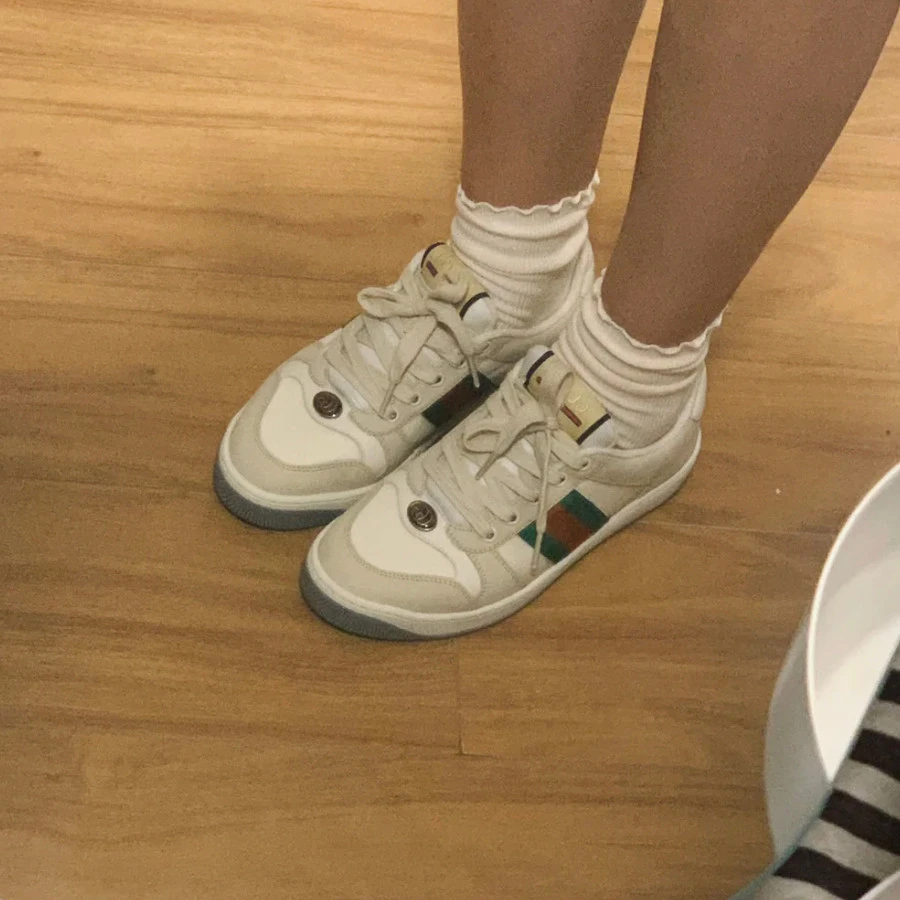 95新 GUCCI/古驰 板鞋/36.5码/Xsps9578