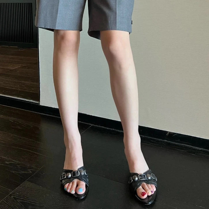 95新 Balenciaga/巴黎世家 拖鞋/37码/Xsps9073