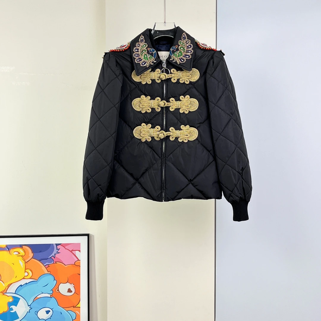 99新 GUCCI/古驰 羽绒服/36码/XspA4192