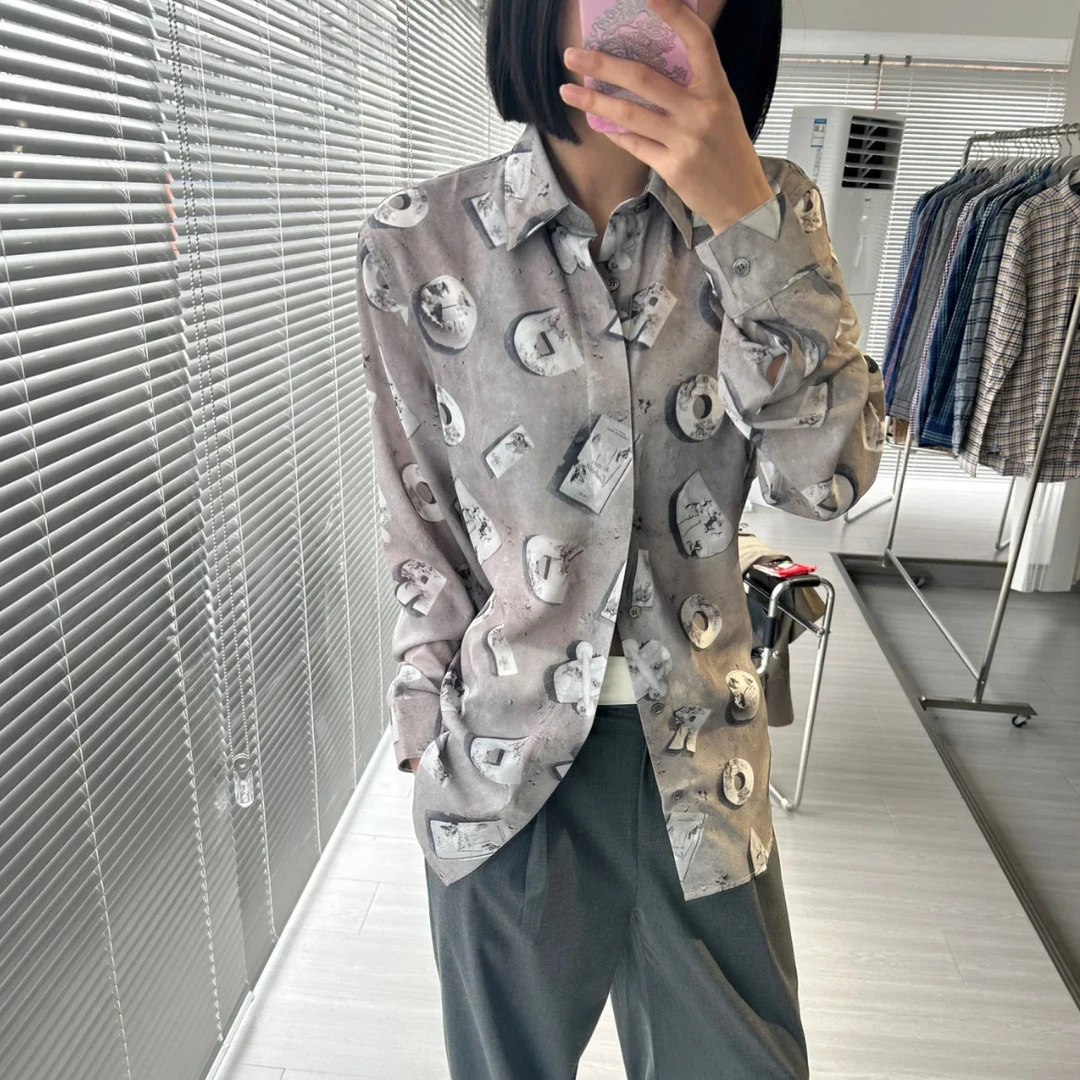 全新未使用 DIOR/迪奥 衬衫 /37码/闲置/Xspn4190