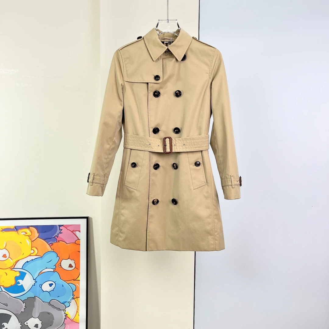 99新 BURBERRY/博柏利 风衣/10Y码/ABC030