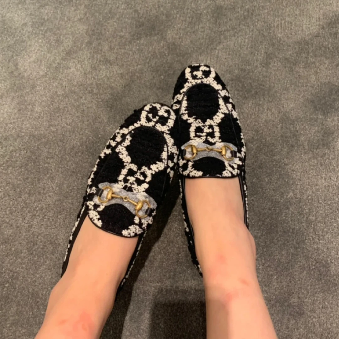 99新 GUCCI/GUCCI 乐福鞋/37码/成色/Xspr2433