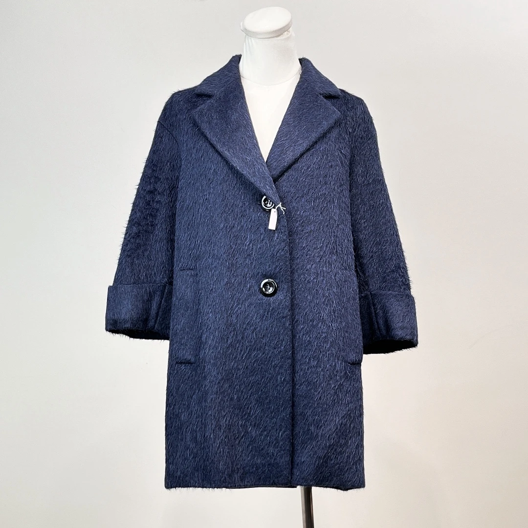 99新 MaxMara 毛呢外套/36码/成色看直播/Xsp21363