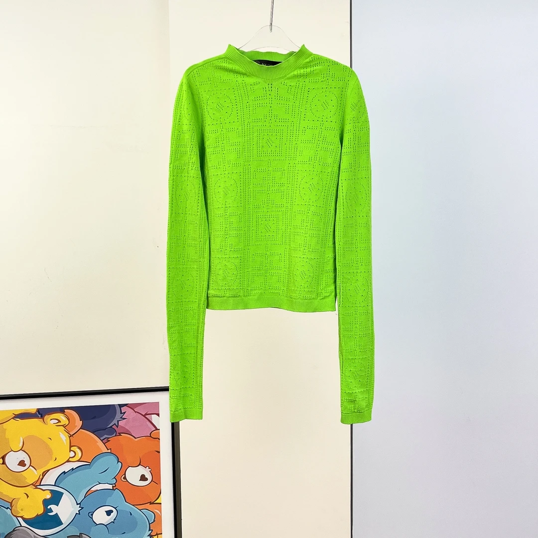 95新 VERSACE/范思哲 针织上衣 /38码/成色95/Xsp25980