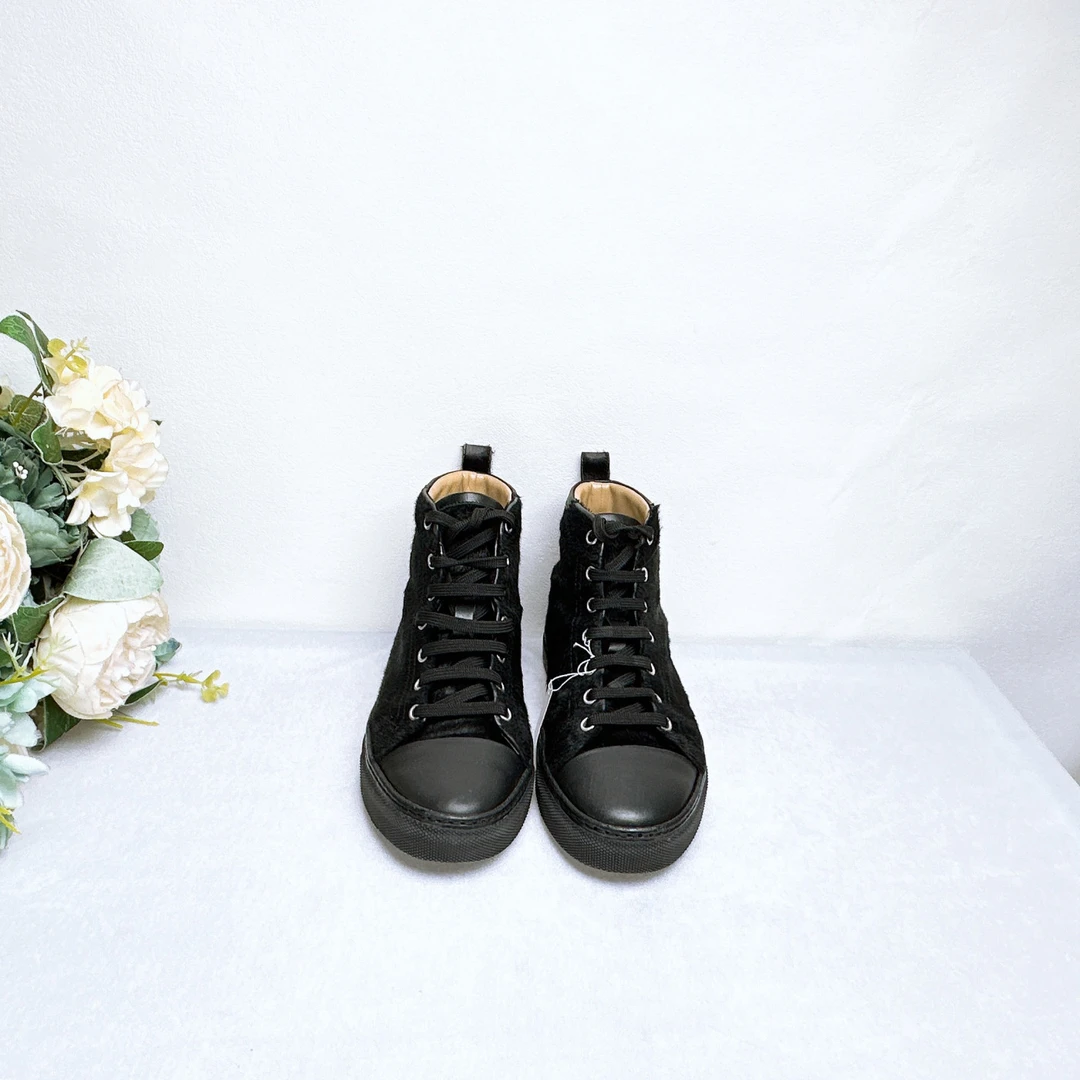 95新 Hermes/爱马仕 高帮板鞋/36.5码/成色95/Xsp29555
