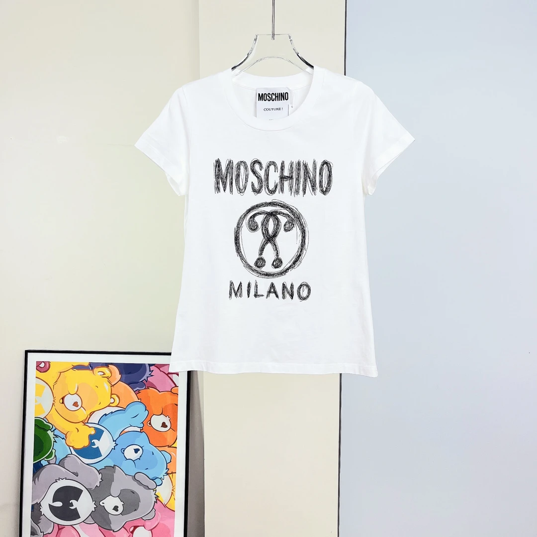 99新 MOSCHINO 短袖/42码/成色99/Xspa2789