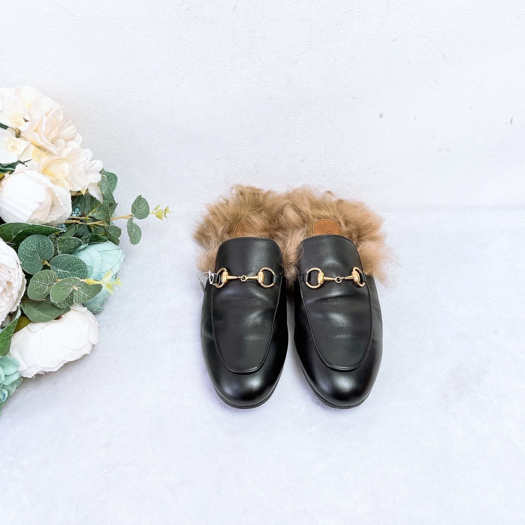 95新 GUCCI/古驰 Gucci半拖/36码/成色95/Xsp24990