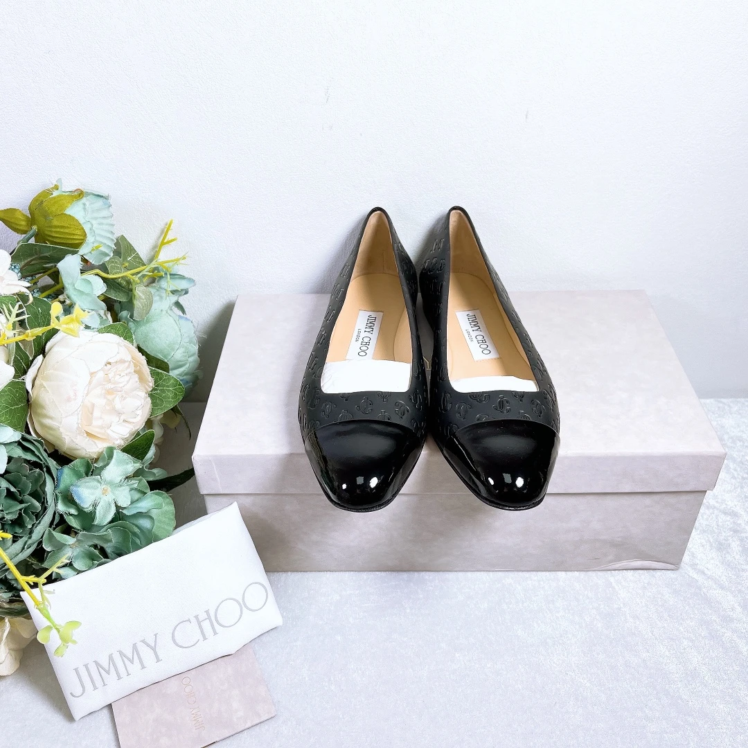 未使用 JIMMY CHOO/吉米周 平底鞋/35.5码/成色/Xspc313