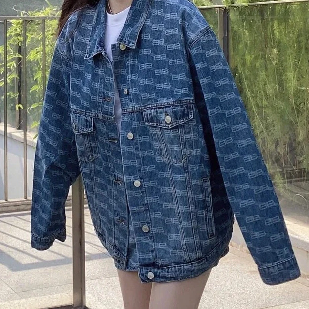 全新未使用 Balenciaga/巴黎世家 牛仔外套/xs码/闲置/Xsps8131
