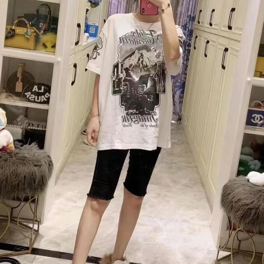 99新 LouisVuitton/路易威登 短袖T恤 /M码/成色99/Xspn4110