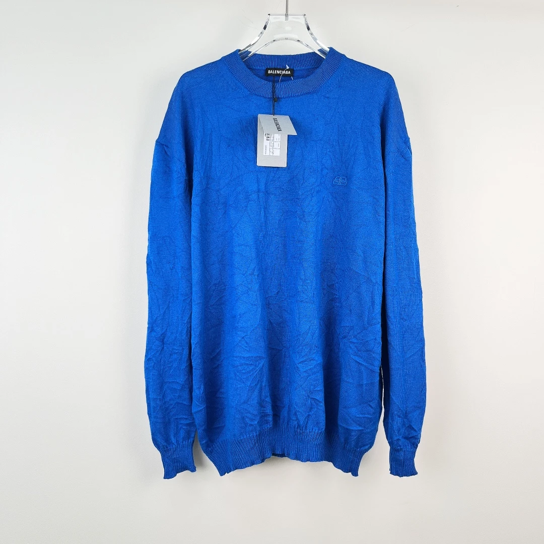 全新未使用 Balenciaga/巴黎世家 套头针织上衣/Xs码成色/Xspz575