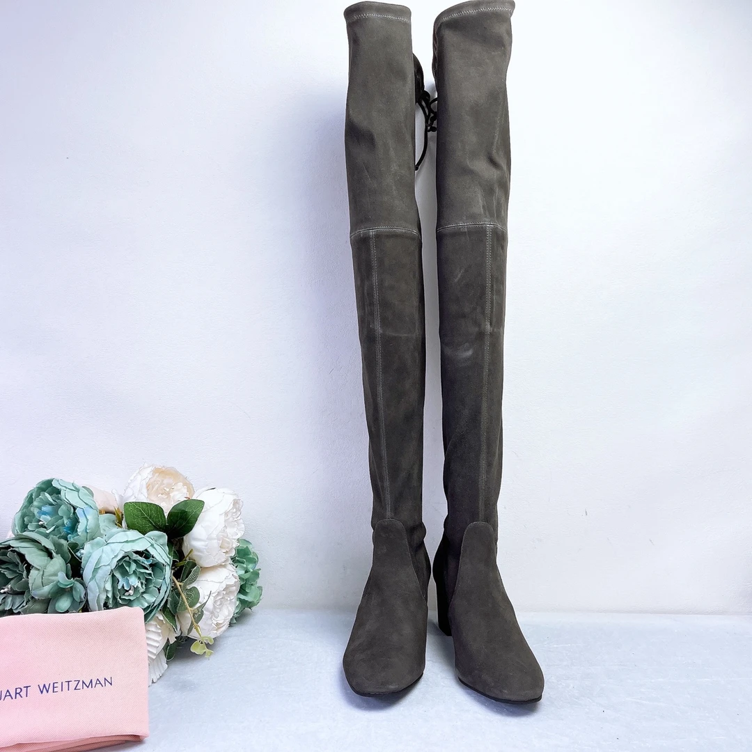 未使用 StuartWeitzman 靴子/37码/XspA1234
