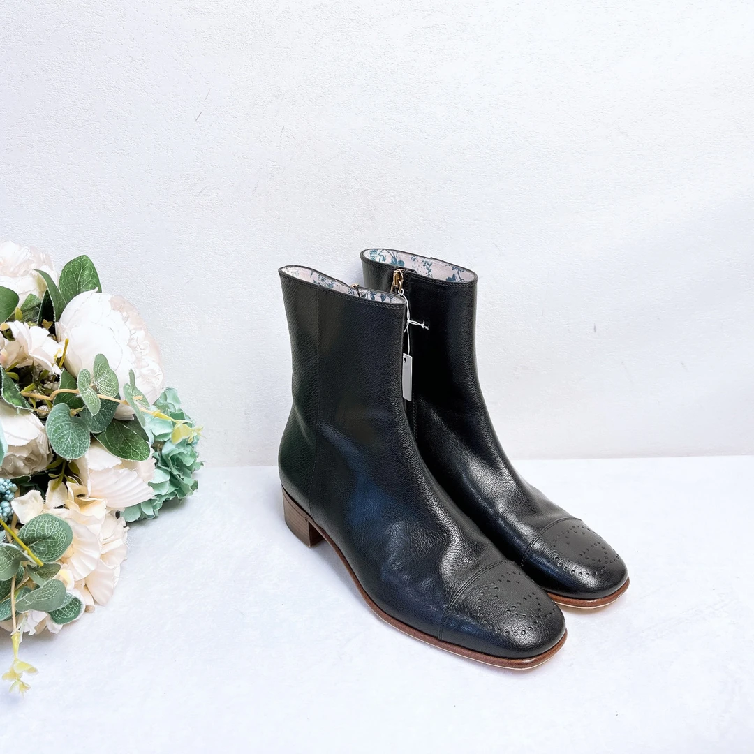 95新 GUCCI/古驰 靴子/37码/成色/Xsp27628