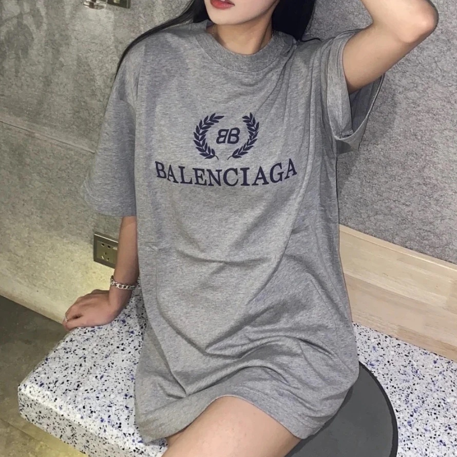 95新 Balenciaga/巴黎世家 短袖T恤/xs码/成色95/Xspr2477