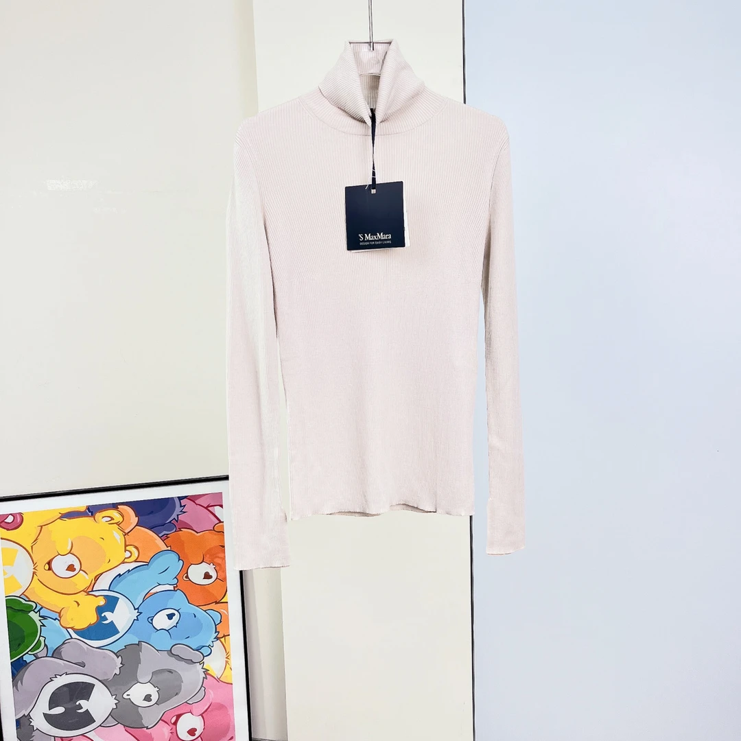 全新未使用 MaxMara 高领针织上衣/M码/闲置/Xspn4230