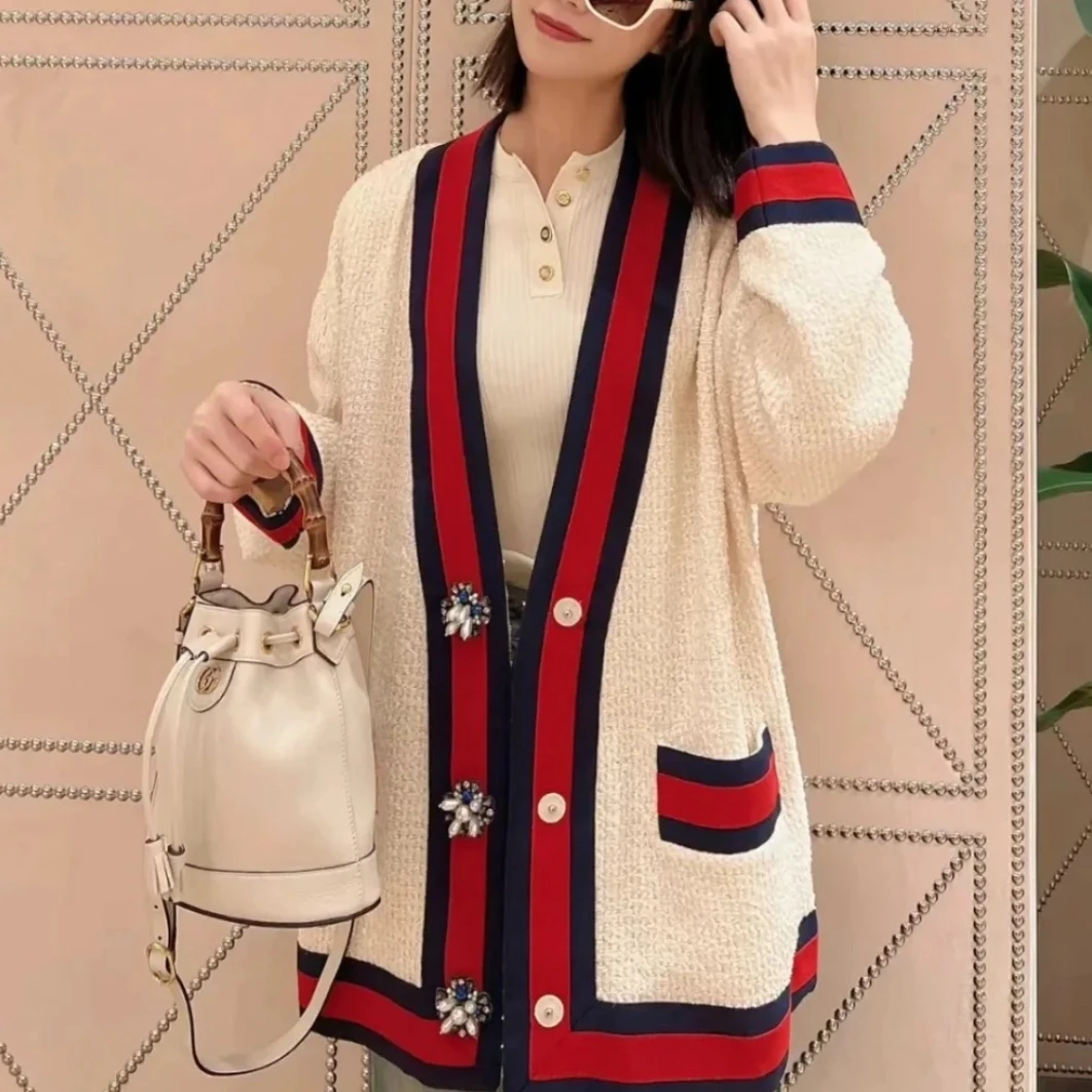 95新 GUCCI/古驰 Gucci开衫外套 /40码/成色95/Xspn3767