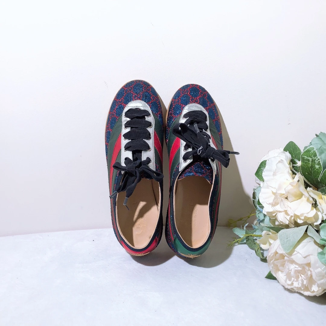 95新 GUCCI/古驰 Gucci鞋 尺码：41码/成色95/Xspz1024