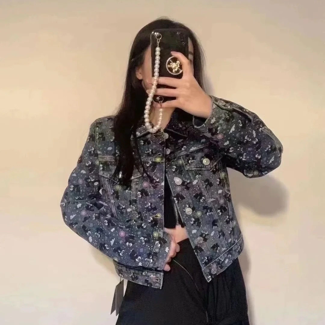 99新 Balenciaga/巴黎世家 牛仔外套 /34码/Xspn4782